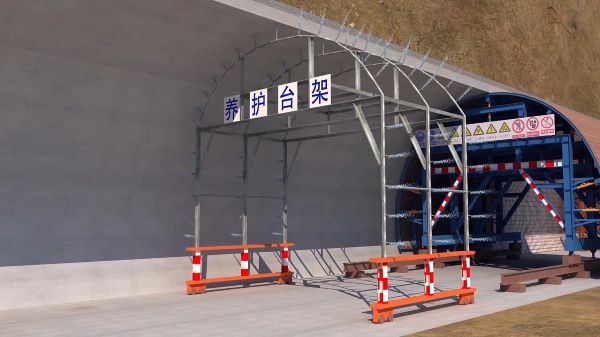 通化县隧道施工动画制作公司 - 隧道施工工艺和施工方法 - 隧道施工汇报动画视频 - bim 工程施工动画